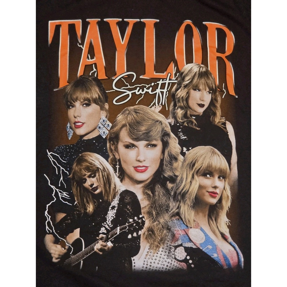 Taylor Swift Rap Tee Shirt Mens Size Large AOP Eras Concert Tour T